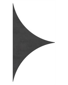 Mosa 203V4926 Core Collection Terra cool black pattern matt 49x26 12mm