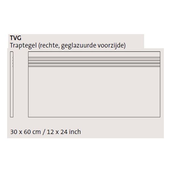 Mosa-30x60cm-Solids-Basalt-Grey-Plint-hulpstuk-5110TVG